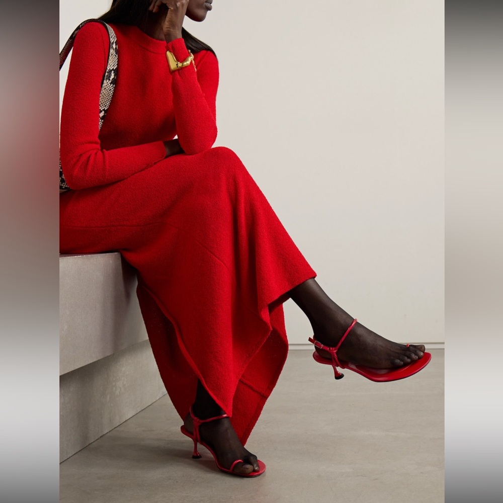 Proenza Schouler | Red Tee Toe Sandals